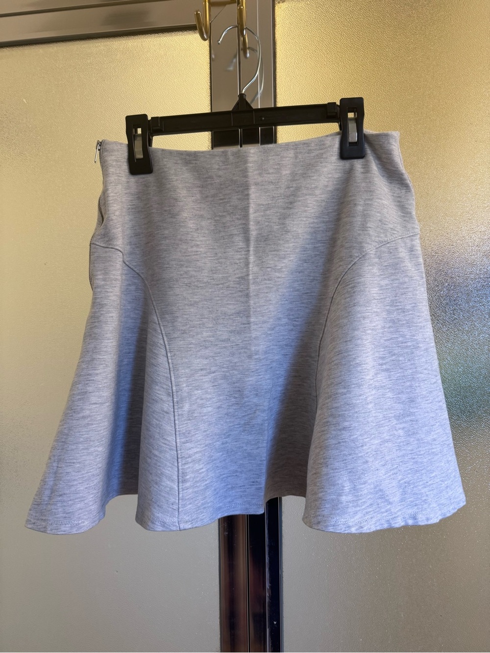 Banana Republic Heather Gray A-Line Skirt